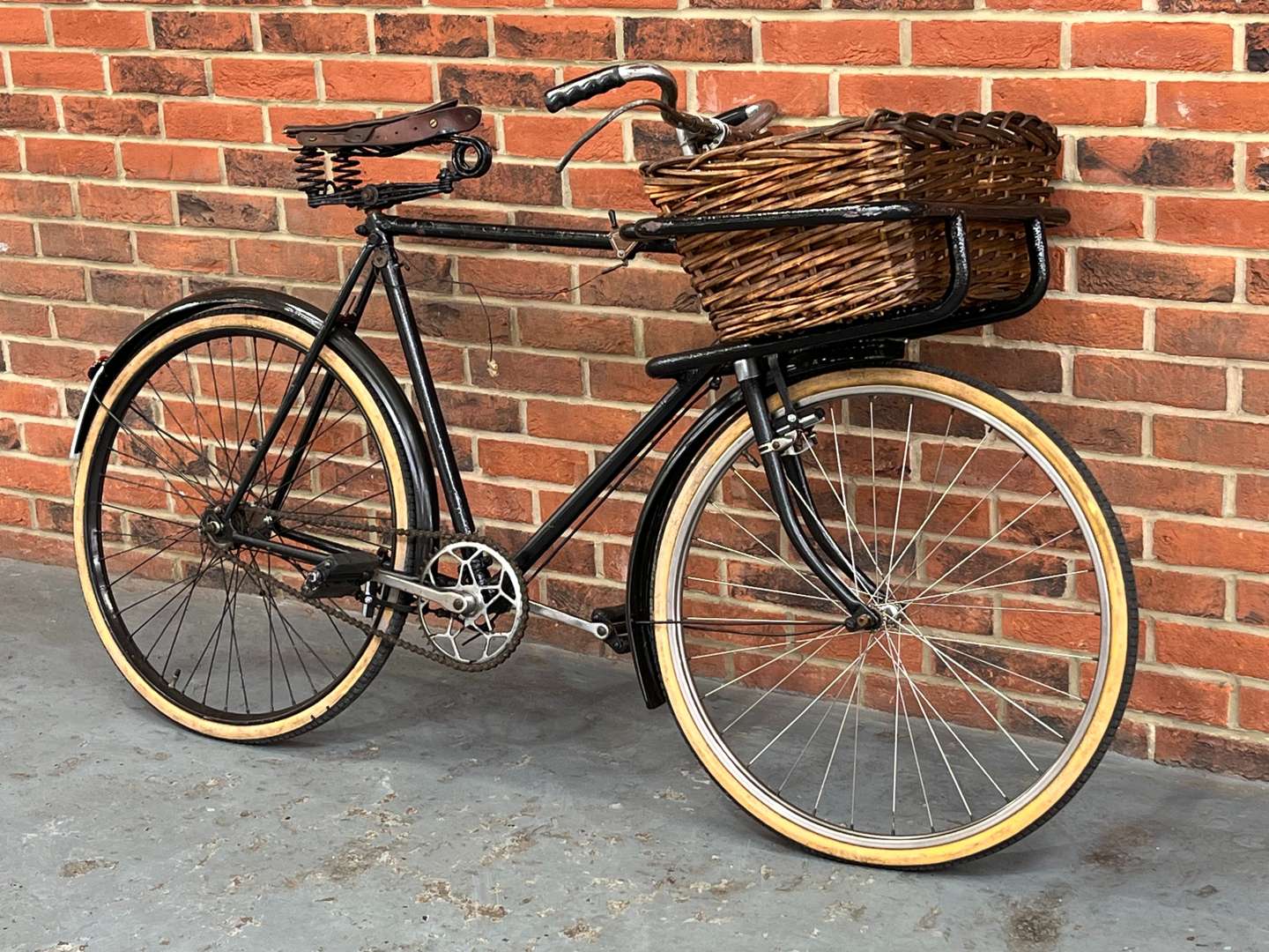 <p>Vintage Trade Bike and Basket</p>