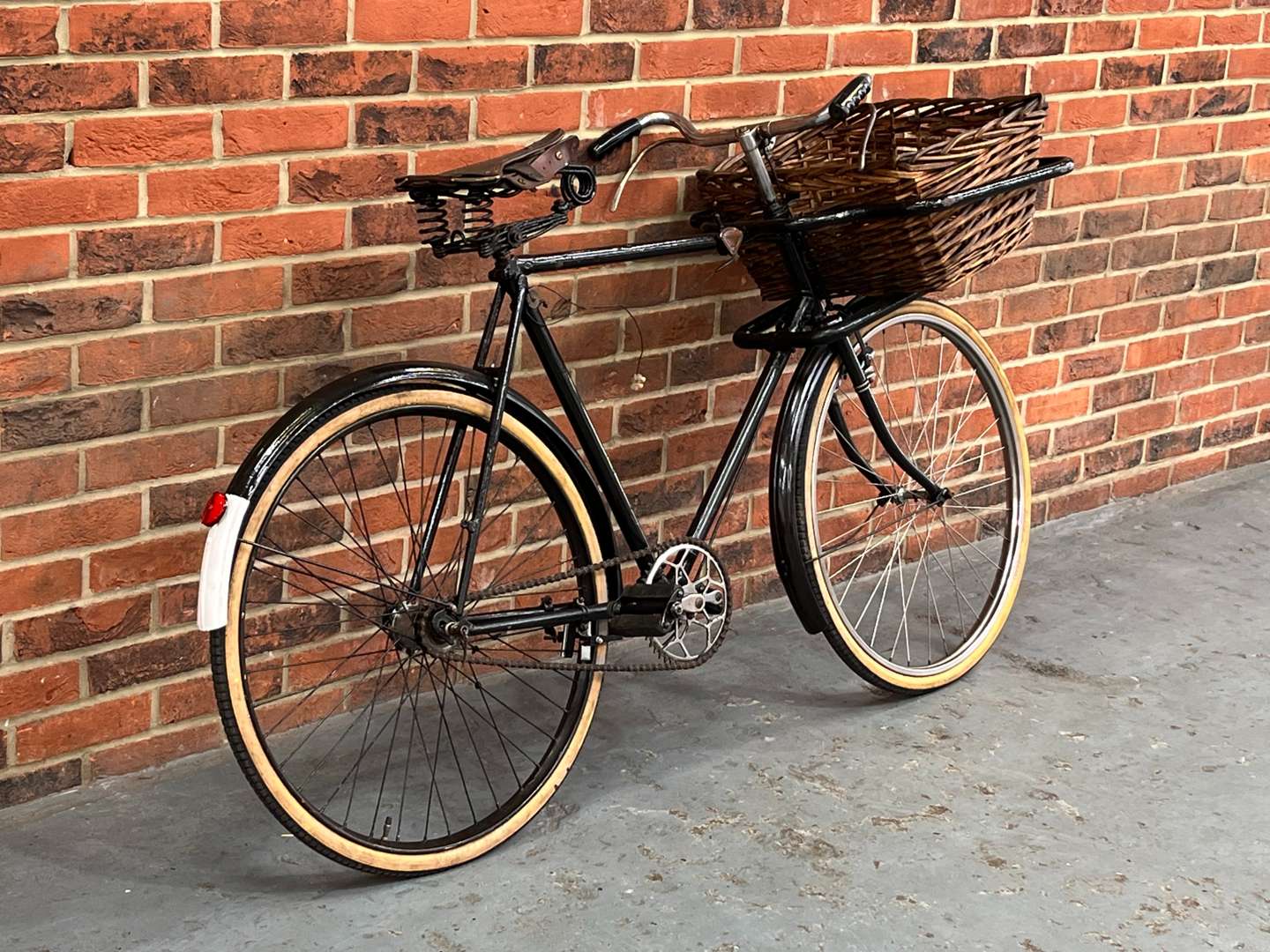 <p>Vintage Trade Bike and Basket</p>