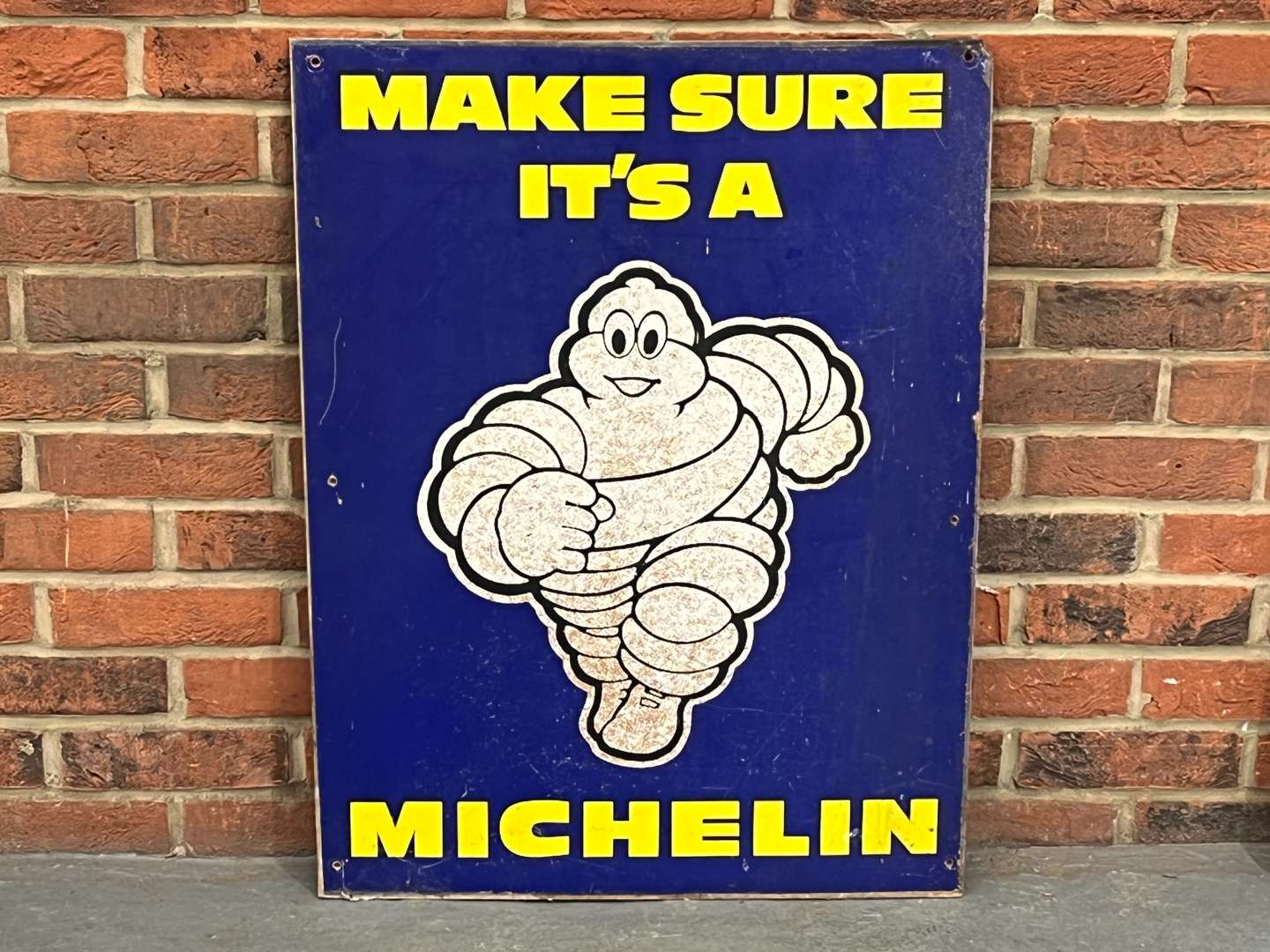 <p>Make Sure Its A Michelin Sign On Board</p>