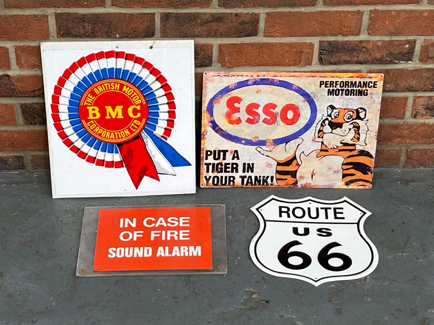 <p>Four Assorted Signs</p>