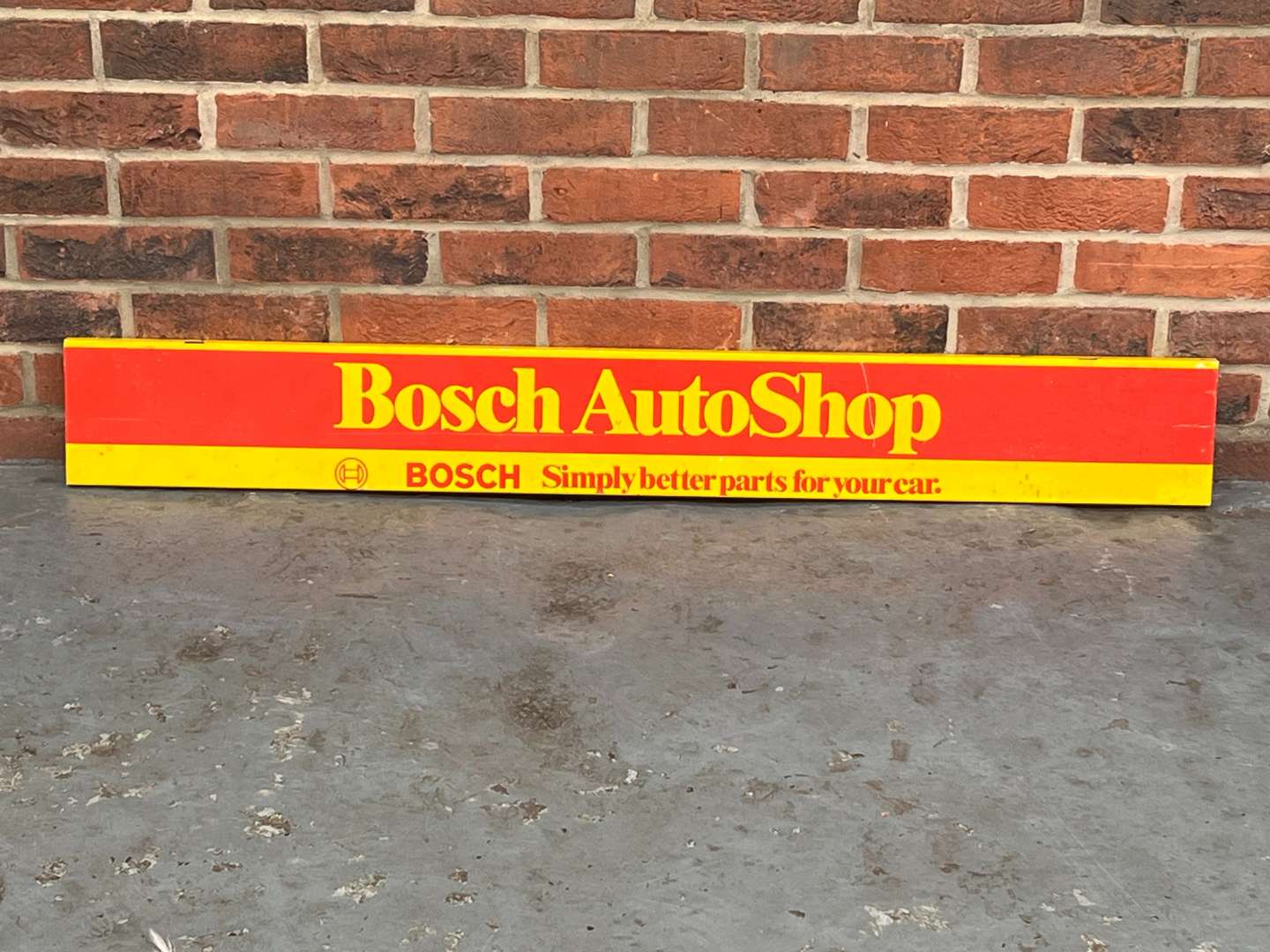 <p>Bosch Auto Shop Metal Sign</p>