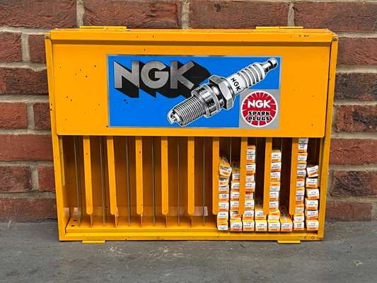 NGK Metal Spark Plug Display Rack | 24th & 25th August Automobilia ...