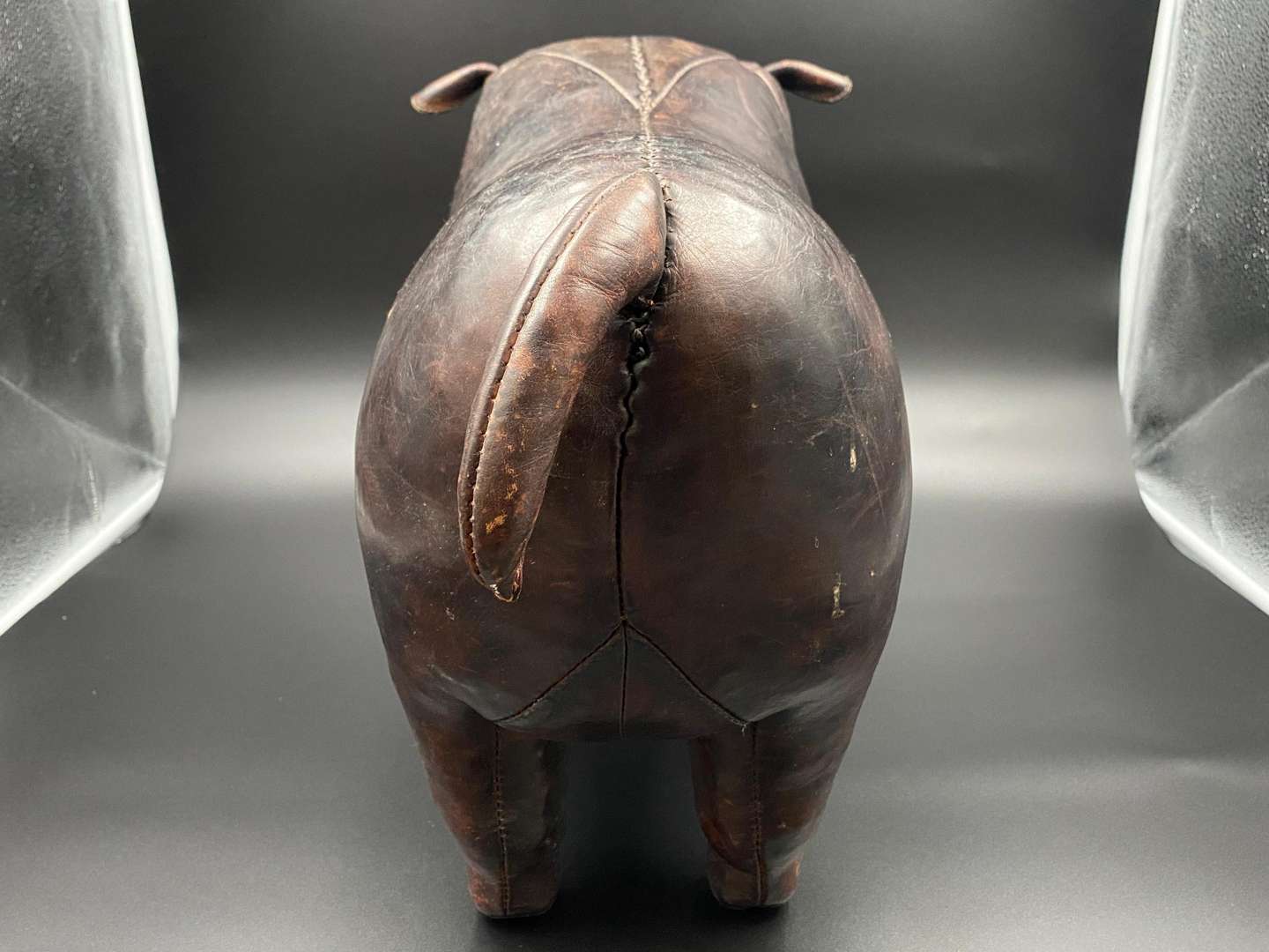 <p>LIBERTY, a Standard size, stitched leather Hippopotamus</p>