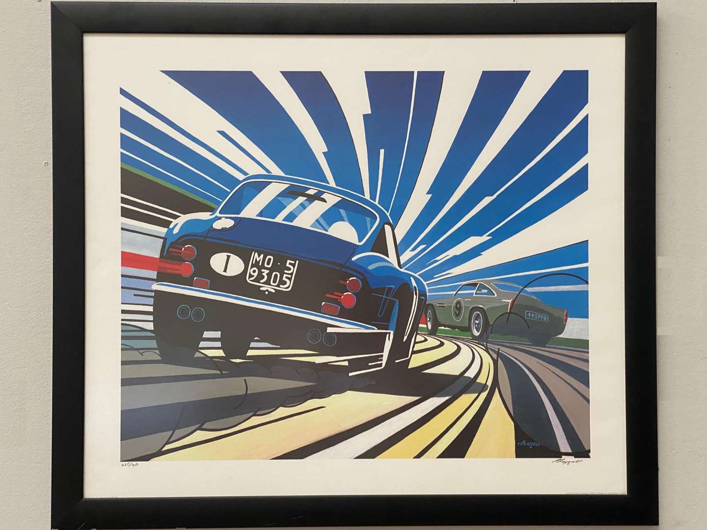 <p>TIM LAYZELL, “1960 Goodwood TT”, signed, limited edition print</p>