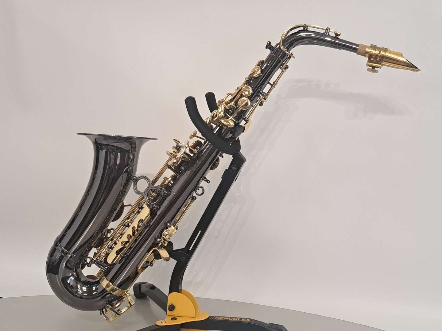 <p>JULIUS KEILWERTH, SX90R, “Shadow”, Black Nickel Saxophone,</p>
