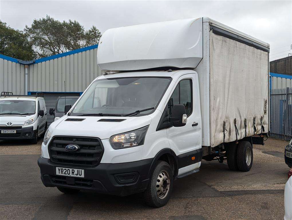 <p>2020 FORD TRANSIT 350 LEADER ECOBLU Curtain sider</p>