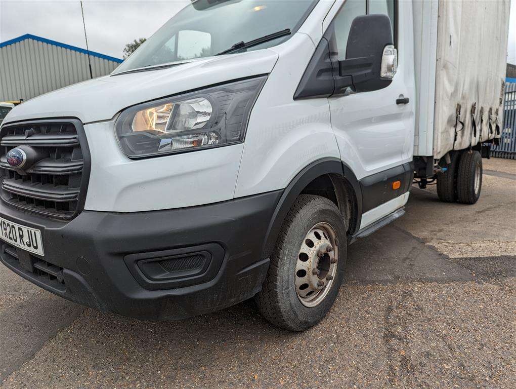 <p>2020 FORD TRANSIT 350 LEADER ECOBLU Curtain sider</p>