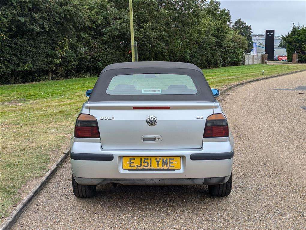 <p>2001 VOLKSWAGEN GOLF CABRIOLET SE</p>