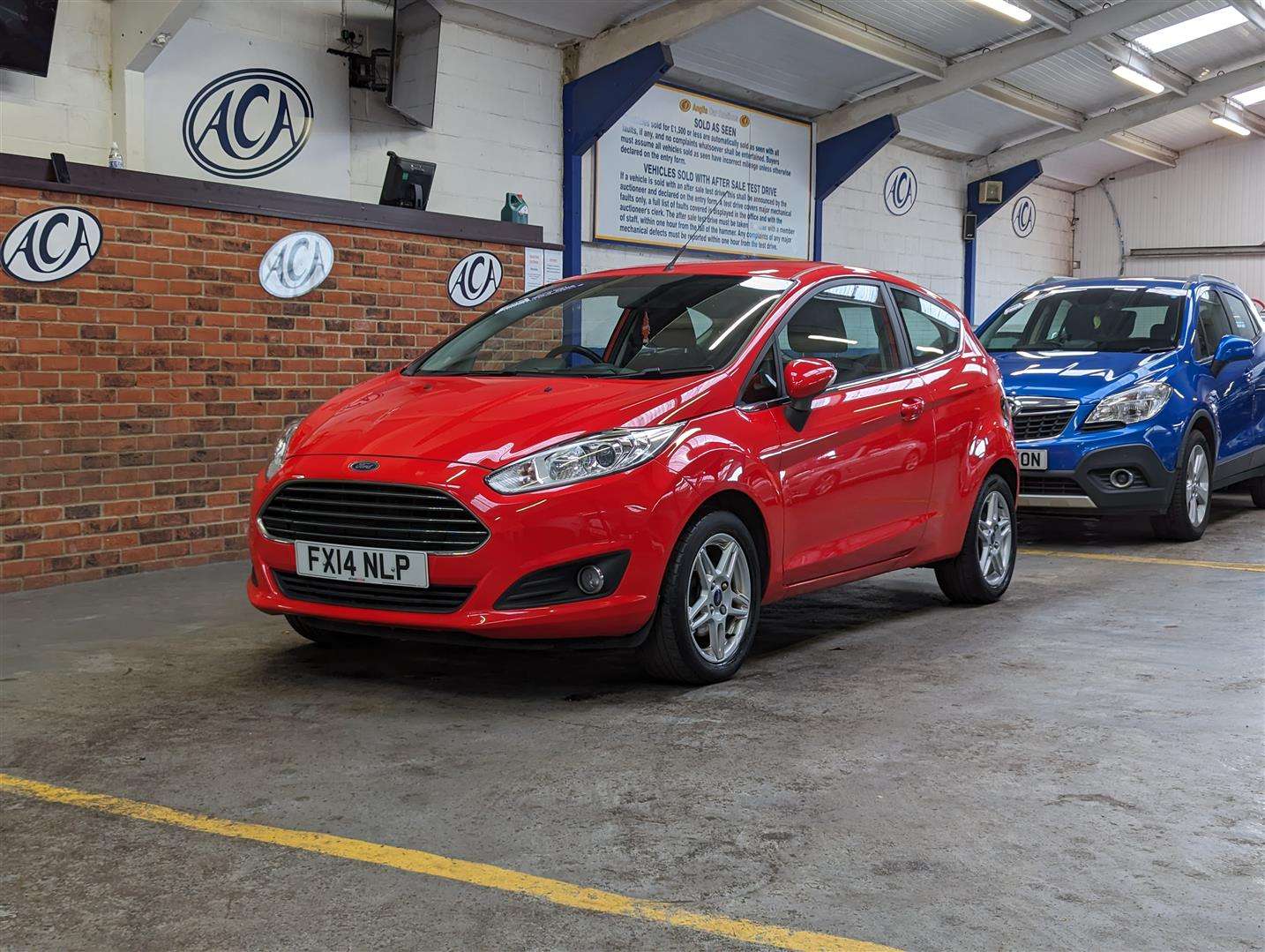 <p>2014 FORD FIESTA ZETEC</p>