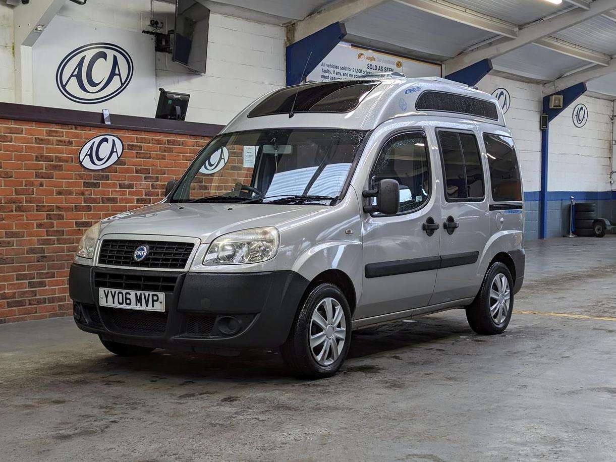 <p>2006 FIAT DOBLO ACTIVE M-JET MOTORHOME</p>