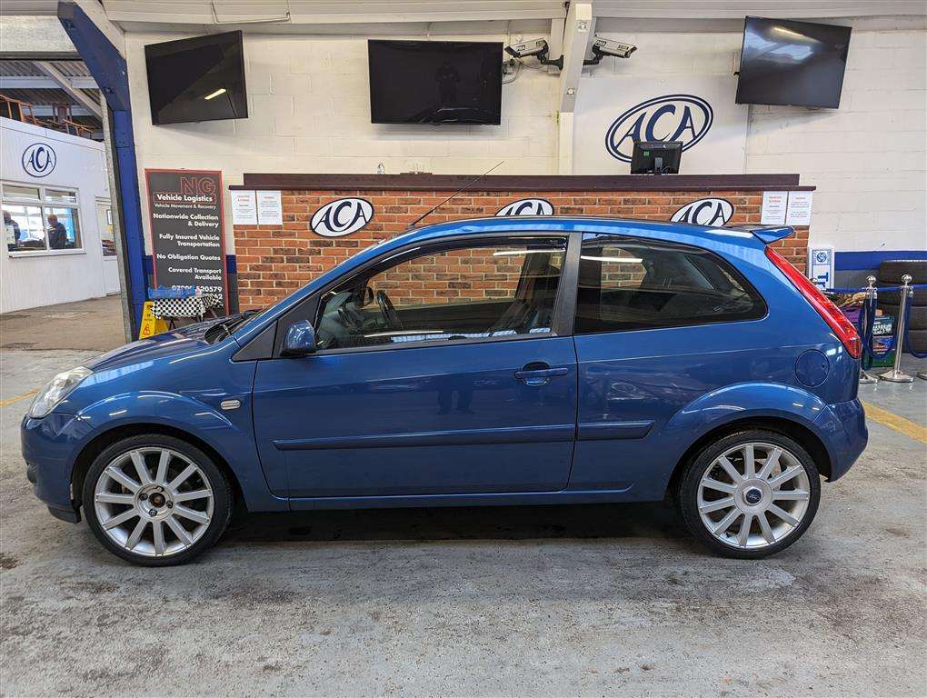 <p>2008 FORD FIESTA ZETEC BLUE 75</p>