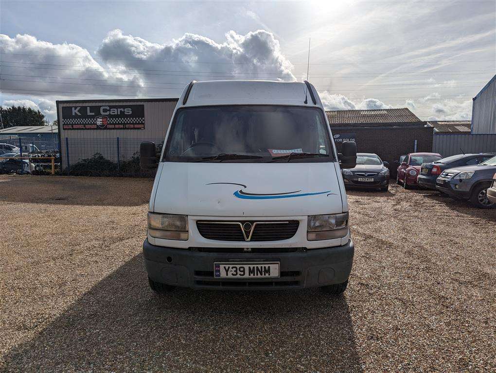 <p>2001 VAUXHALL MOVANO DTI 3500 LWB - DAY VAN</p>