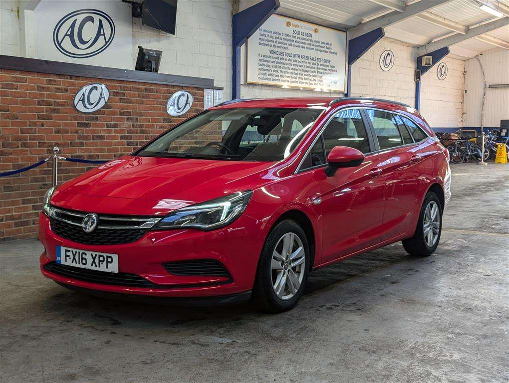 <p>2016 VAUXHALL ASTRA TECH LINE CDTI EFLE</p>