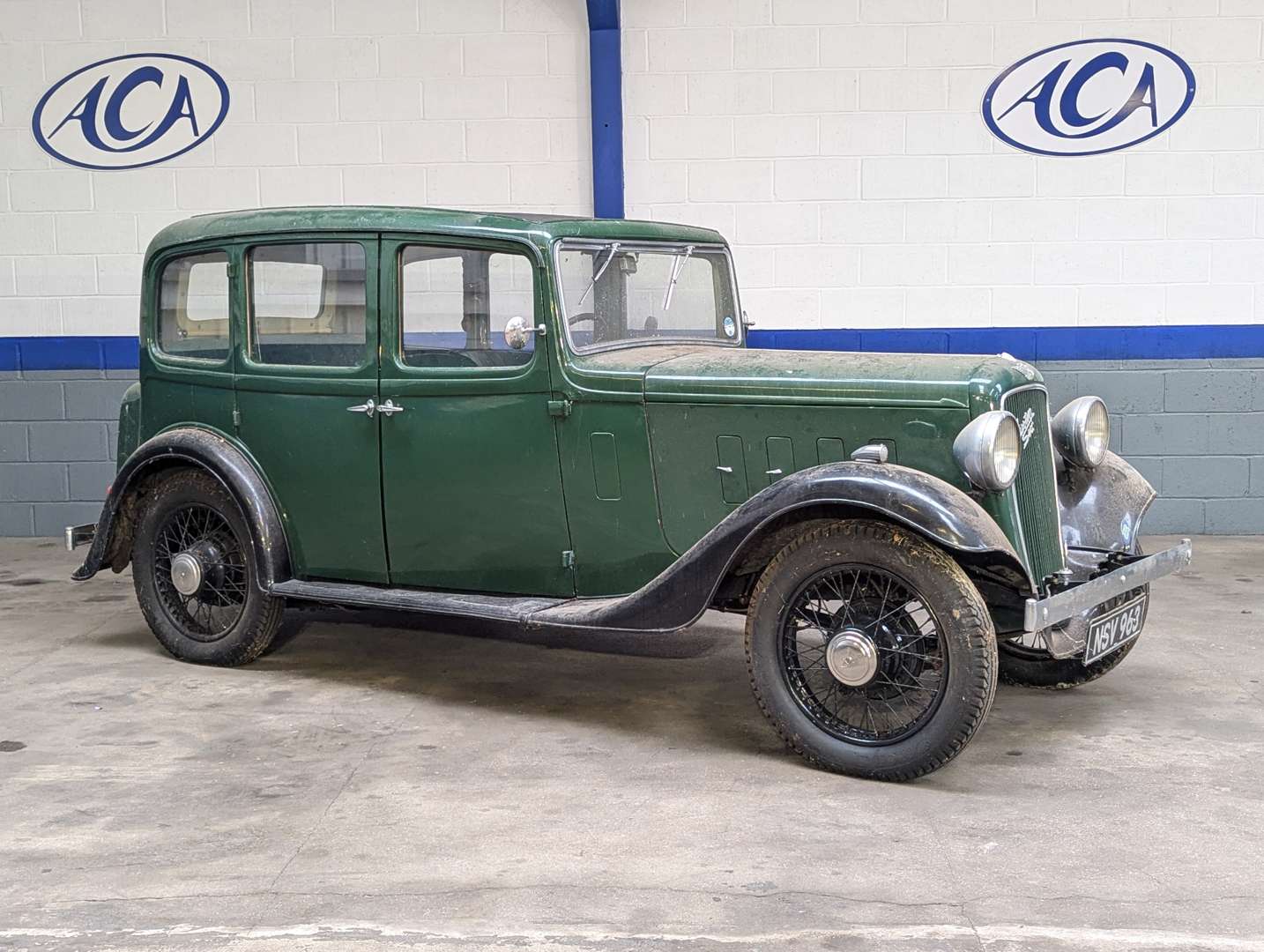 <p>1935 AUSTIN ASCOT FROM THE MICHAEL LEWIS COLLECTION</p>