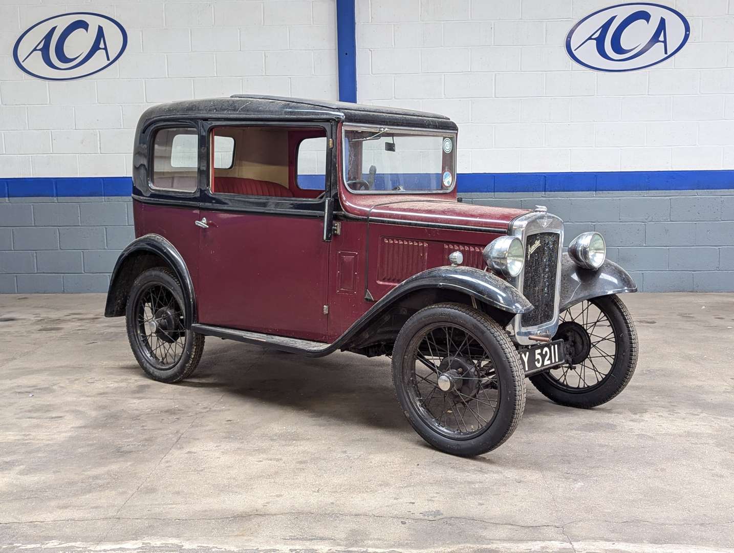 <p>1934 AUSTIN 7 SALOON FROM THE MICHAEL LEWIS COLLECTION</p>