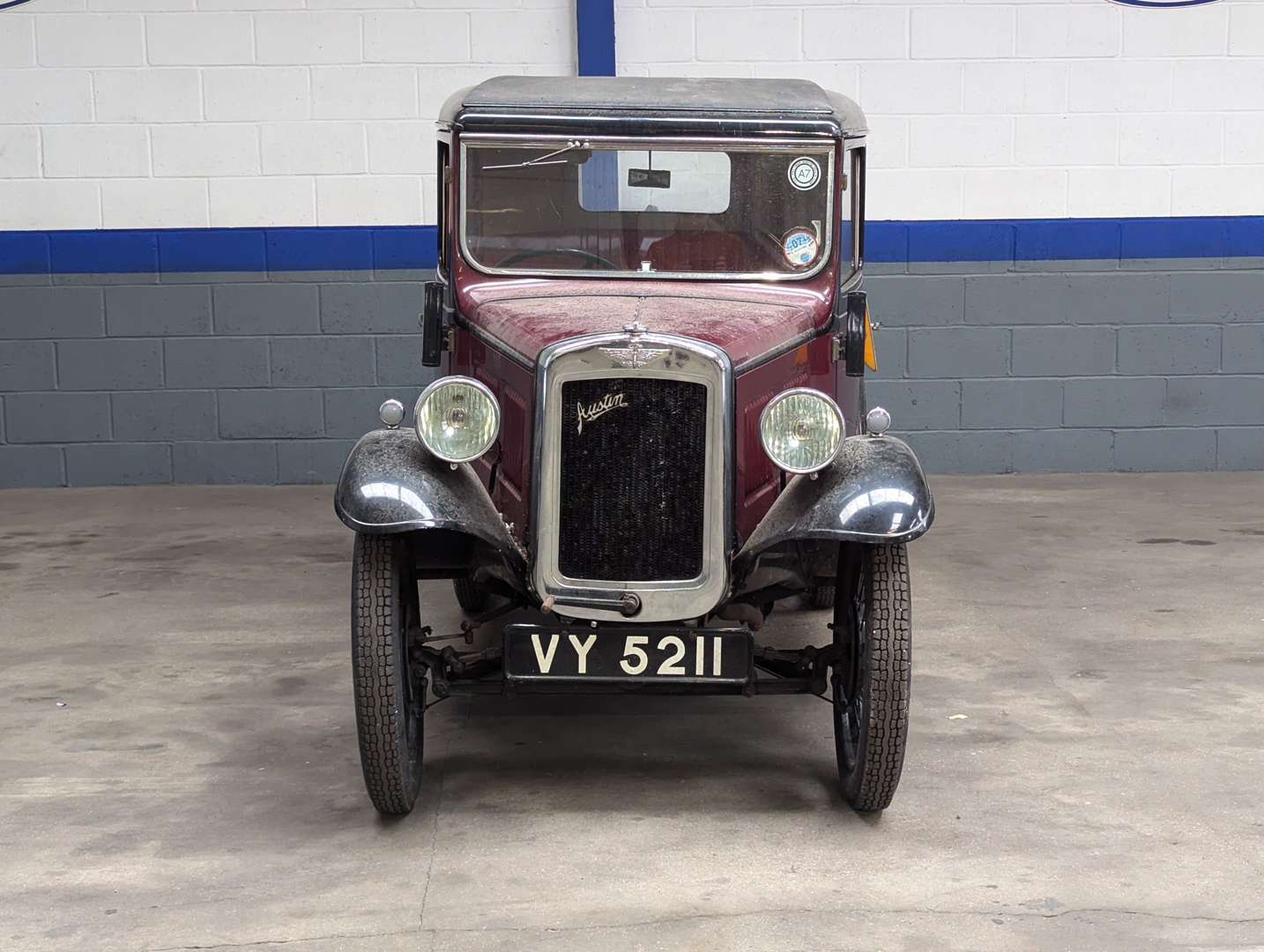 <p>1934 AUSTIN 7 SALOON FROM THE MICHAEL LEWIS COLLECTION</p>