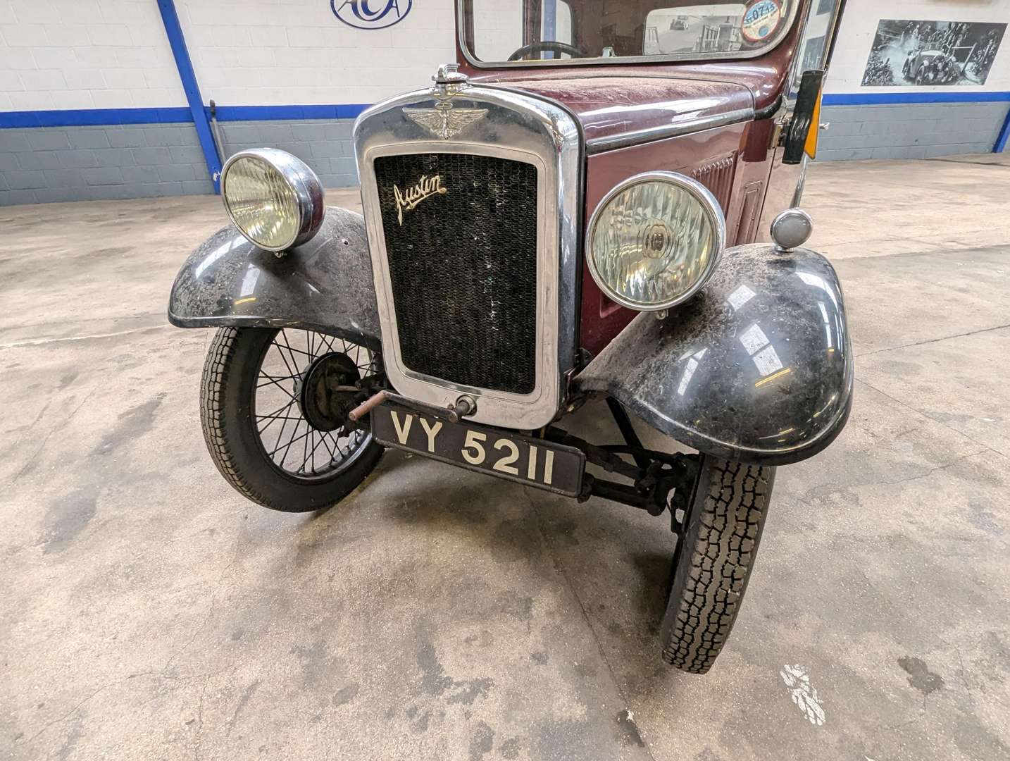 <p>1934 AUSTIN 7 SALOON FROM THE MICHAEL LEWIS COLLECTION</p>