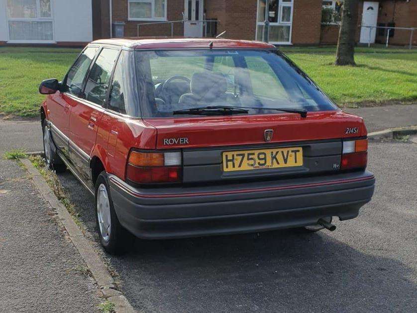 <p>1991 ROVER 214 SI</p>