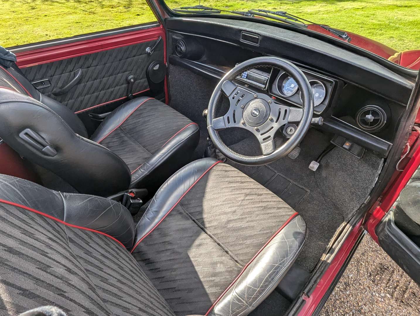 <p>1985 AUSTIN MINI MAYFAIR CONVERTIBLE</p>