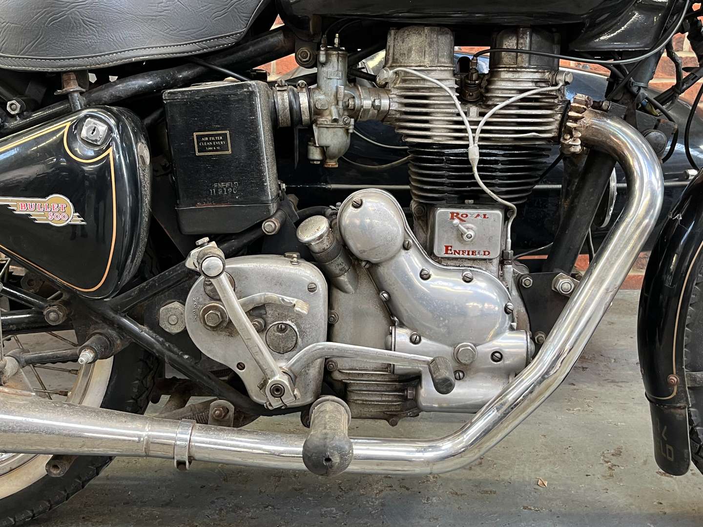 <p>1998 ROYAL ENFIELD BULLET 500 COMBINATION</p>