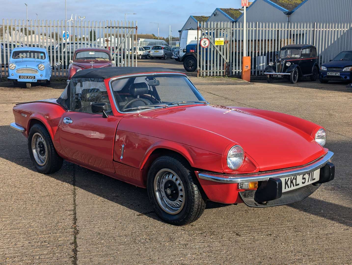 <p>1973 TRIUMPH SPITFIRE MK IV</p>