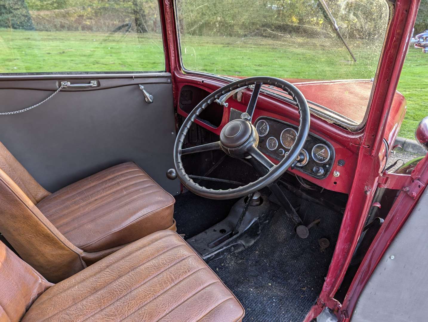 <p>1935 AUSTIN 7 RUBY VAN</p>