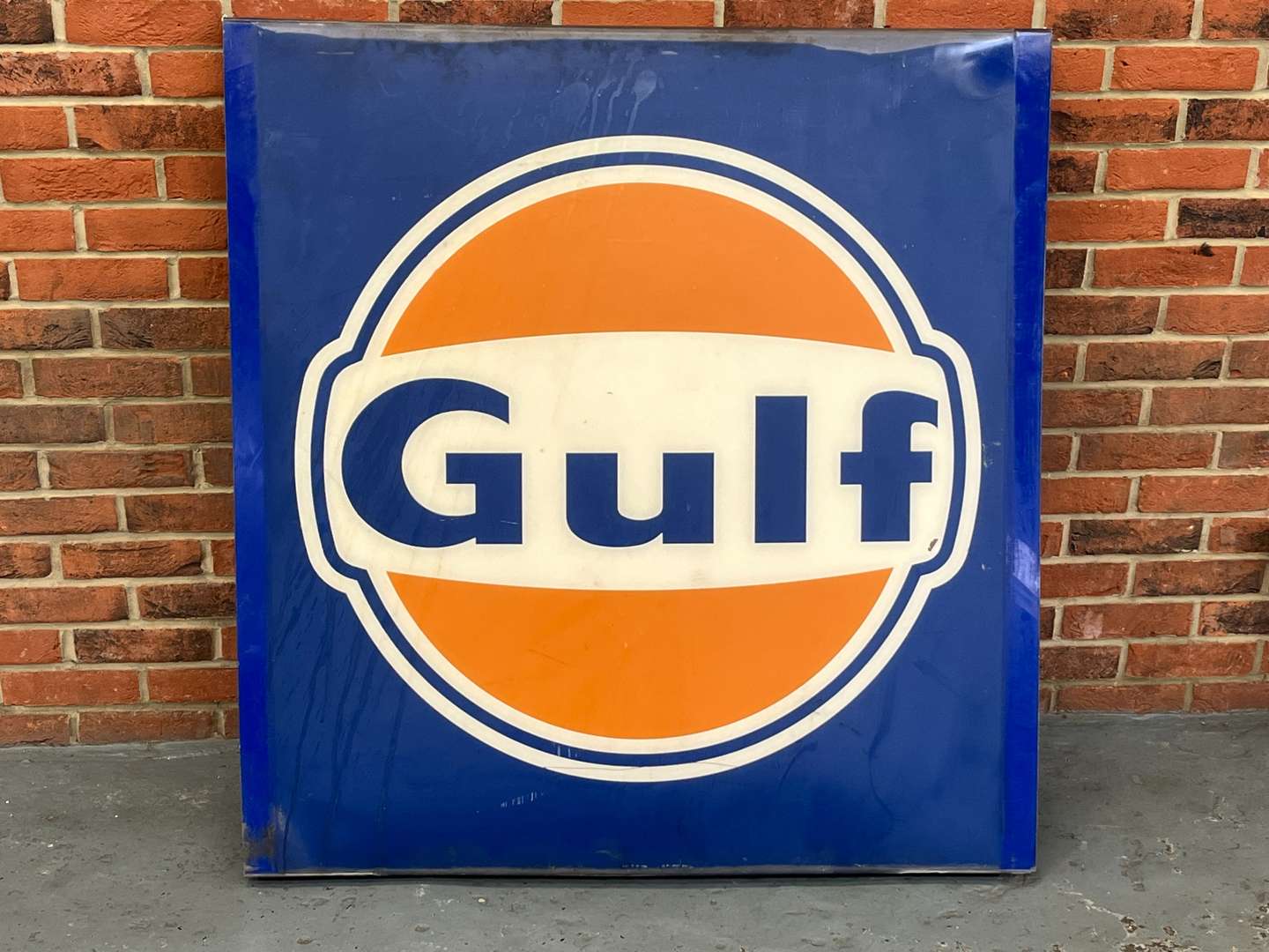 <p>Gulf Large Plastic Forecourt Sign</p>