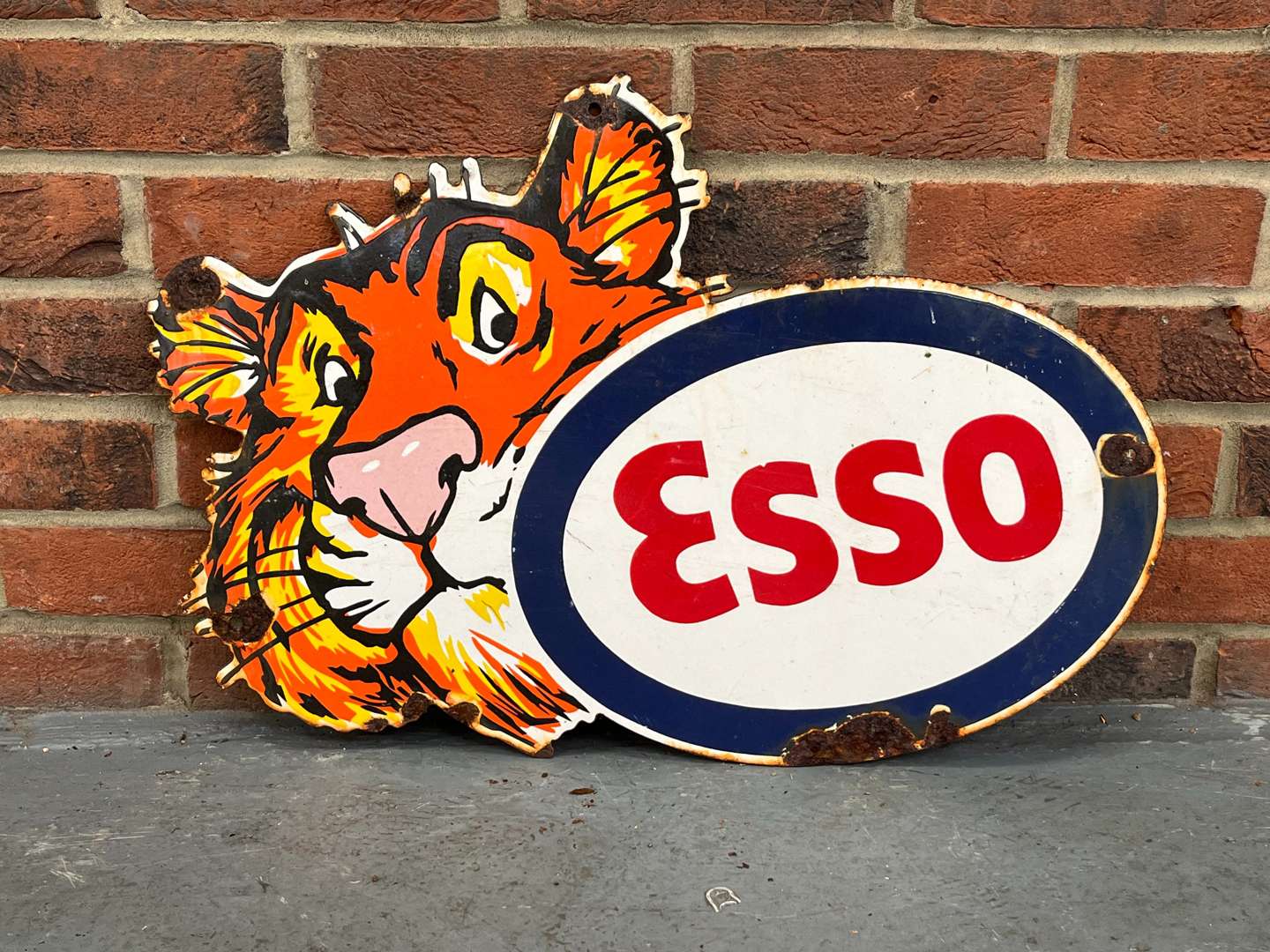 <p>Esso Tiger Sign</p>