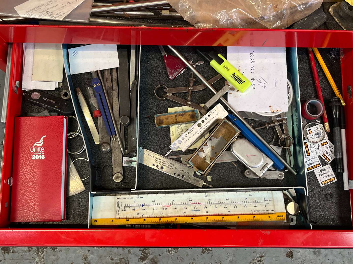 <p>Snap On Tool Box and Contents</p>