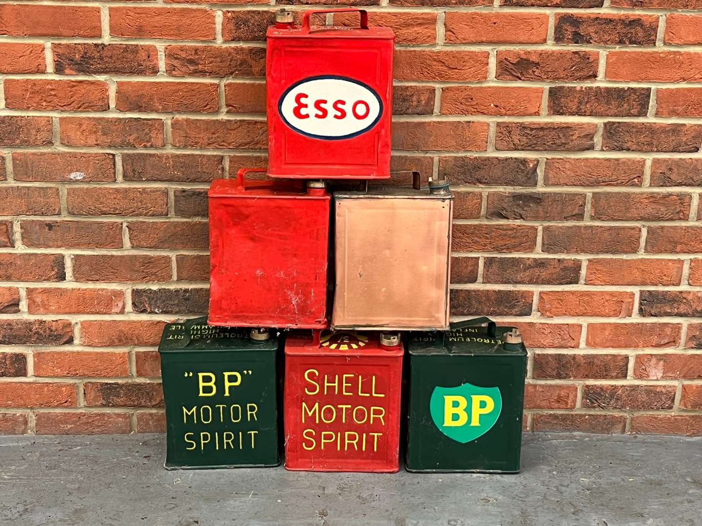 <p>Six Two Gallon Fuel Cans</p>