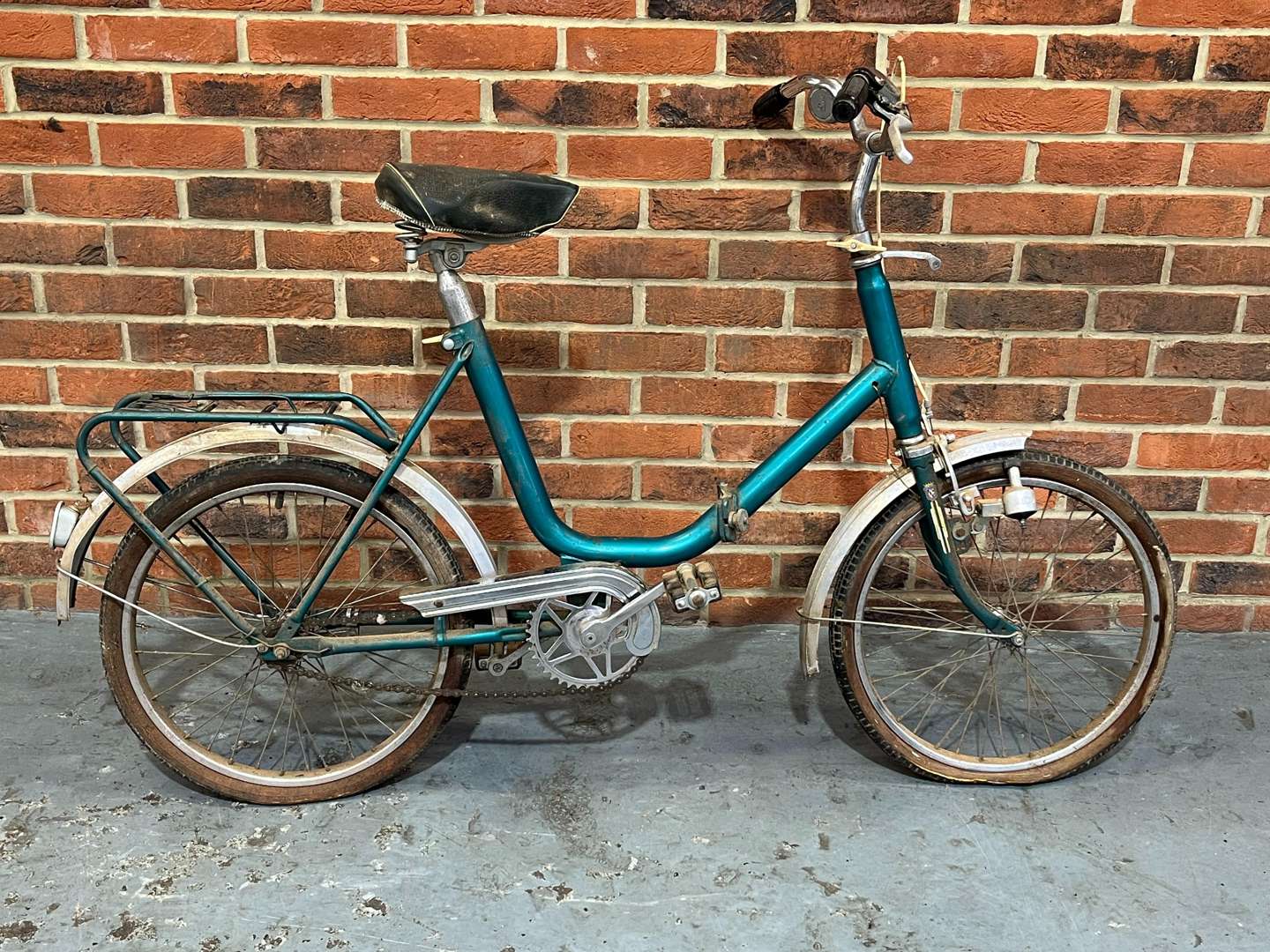 <p>Vintage Folding Bicycle</p>