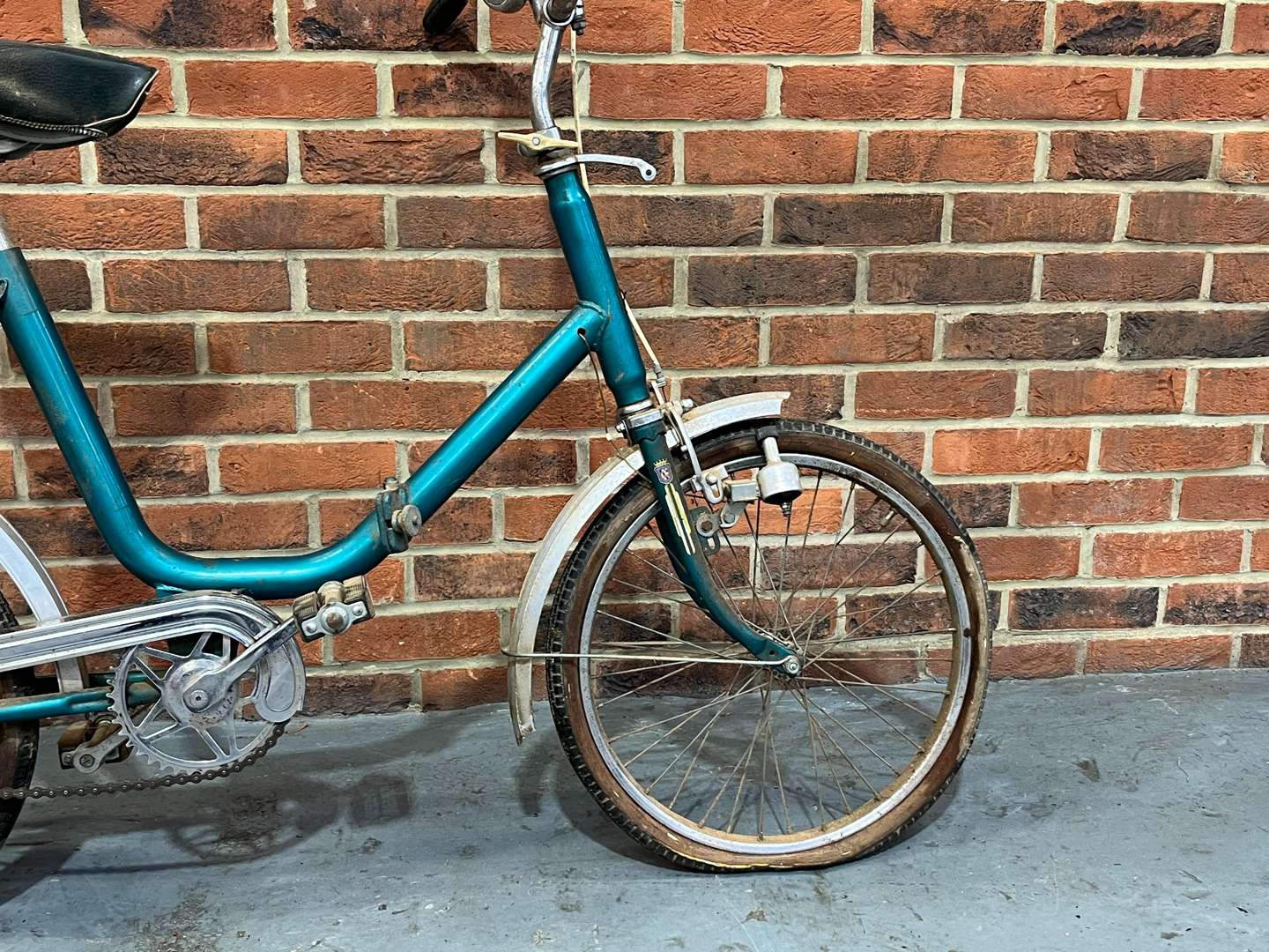 <p>Vintage Folding Bicycle</p>