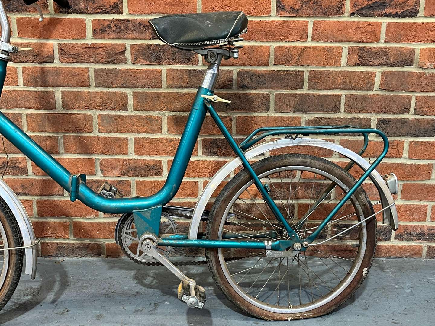 <p>Vintage Folding Bicycle</p>