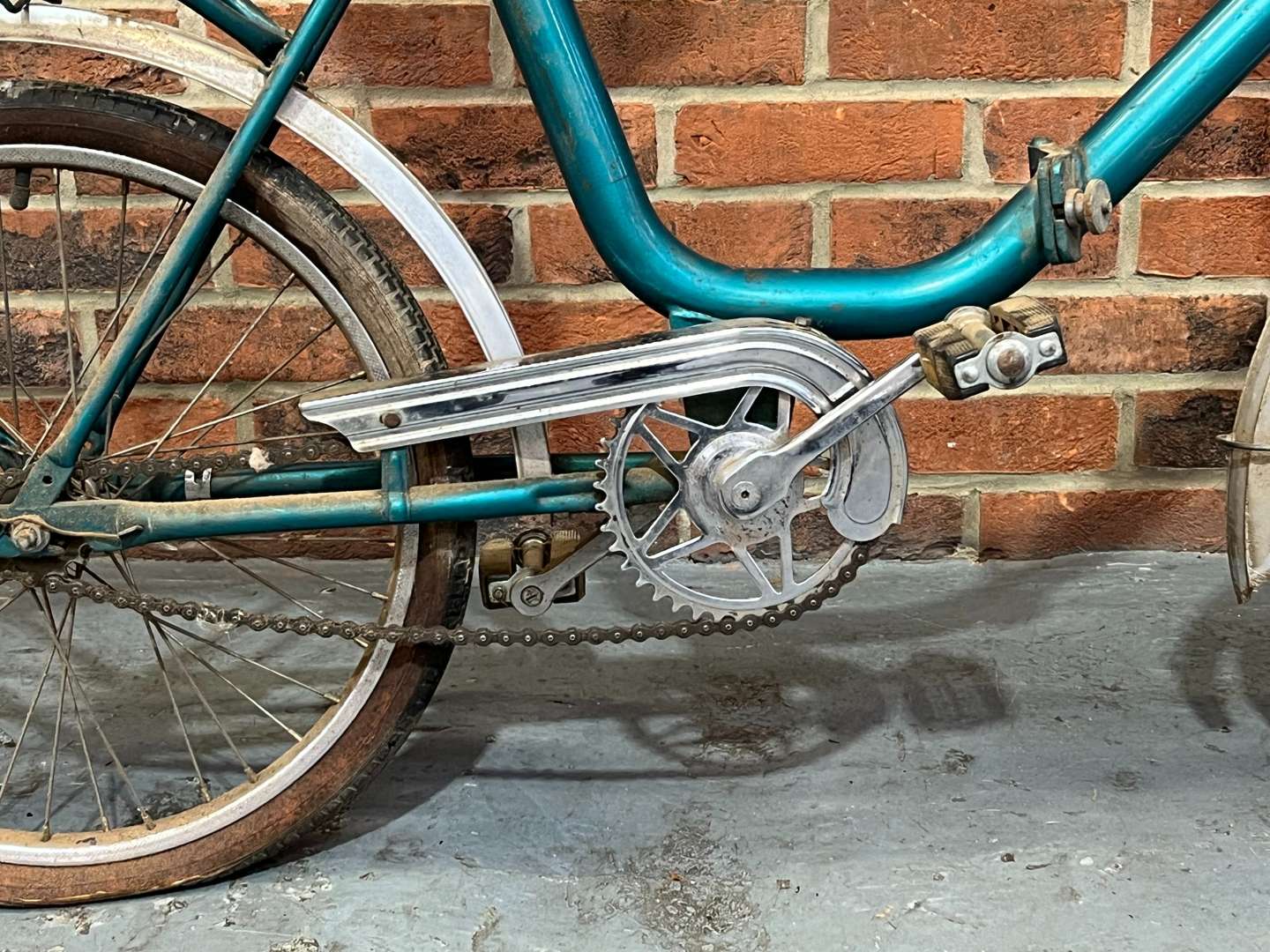 <p>Vintage Folding Bicycle</p>