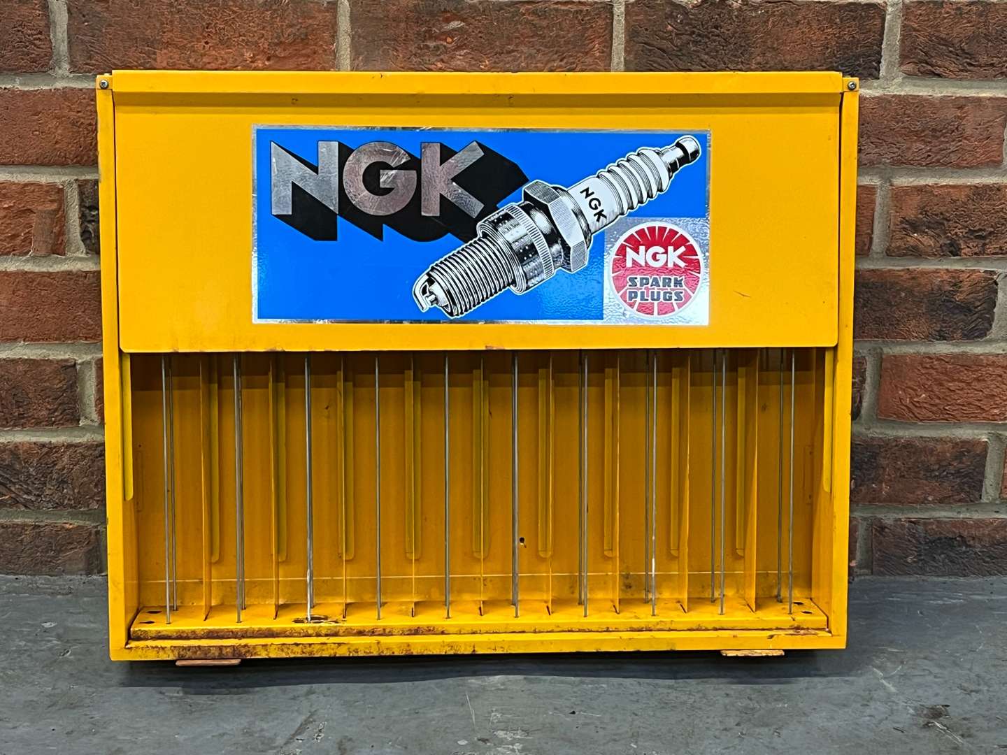 <p>NGK Spark Plug Display</p>