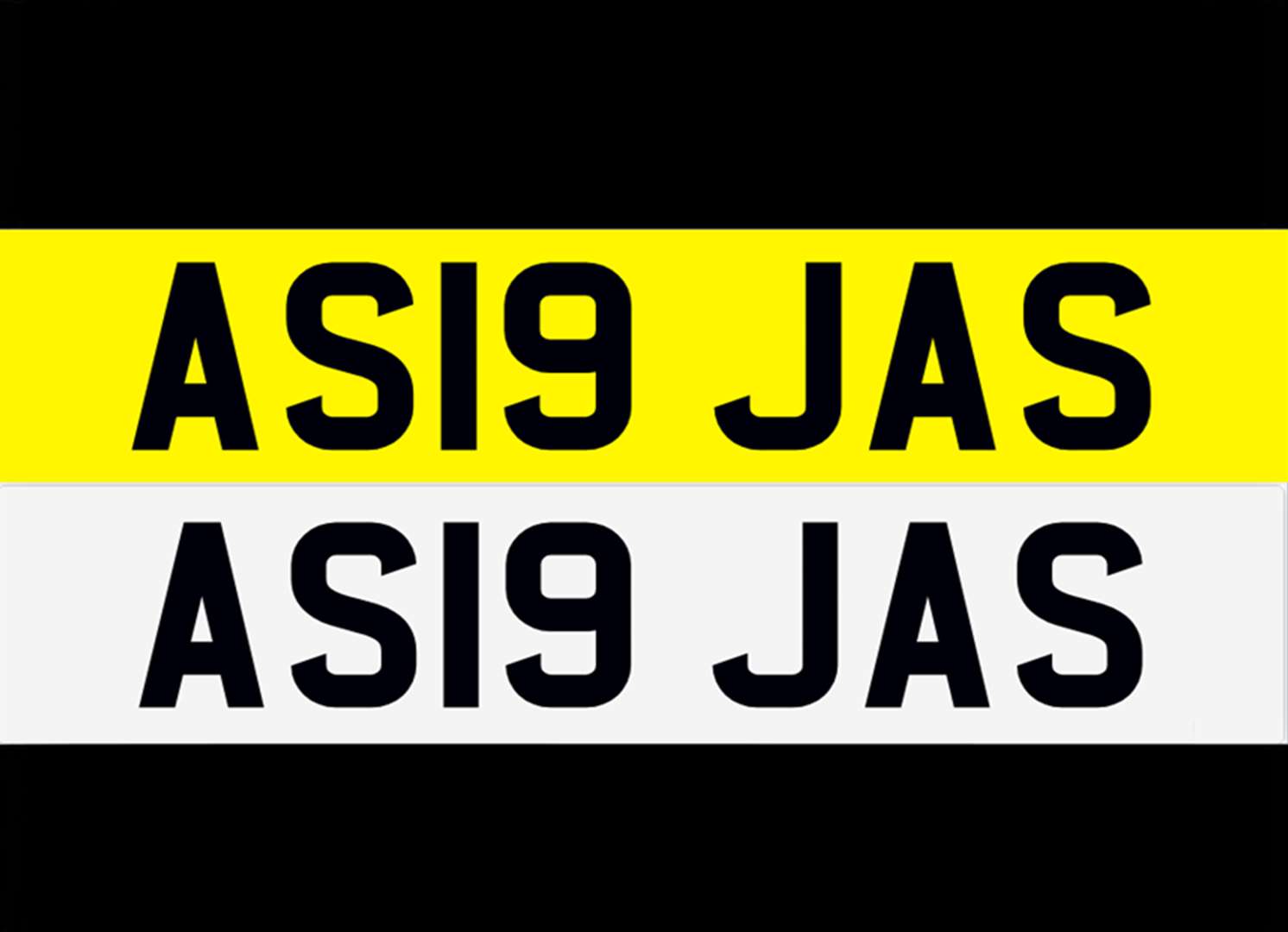 <p>&nbsp; AS19 JAS Registration Number</p>