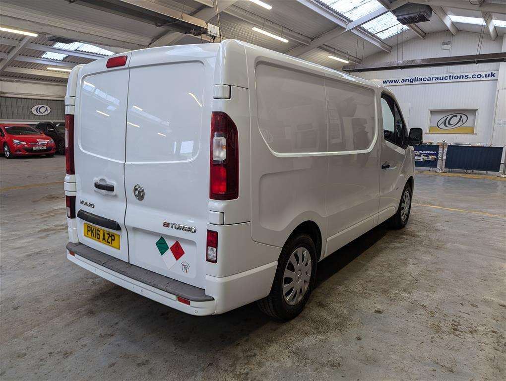 <p>2016 VAUXHALL VIVARO 2700 SPORTIVE CDTI</p>