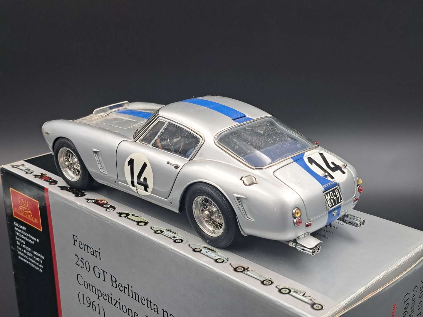 <p>CMC Ferrari 250 GT Berlinetta 1:18 scale</p>