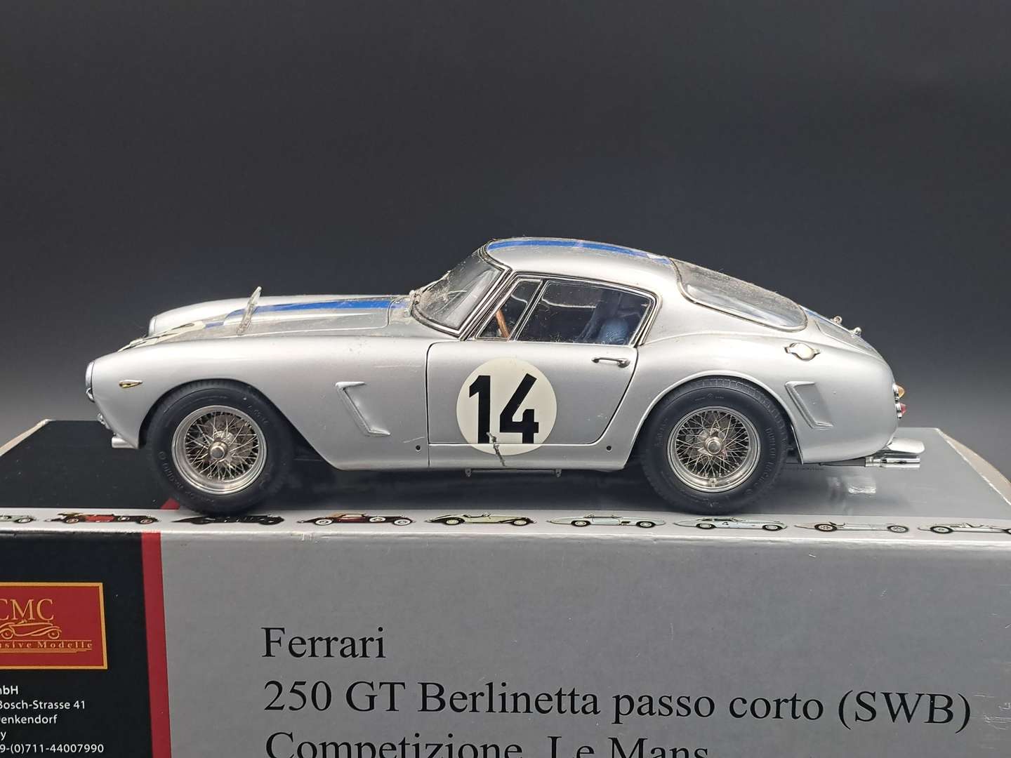 <p>CMC Ferrari 250 GT Berlinetta 1:18 scale</p>