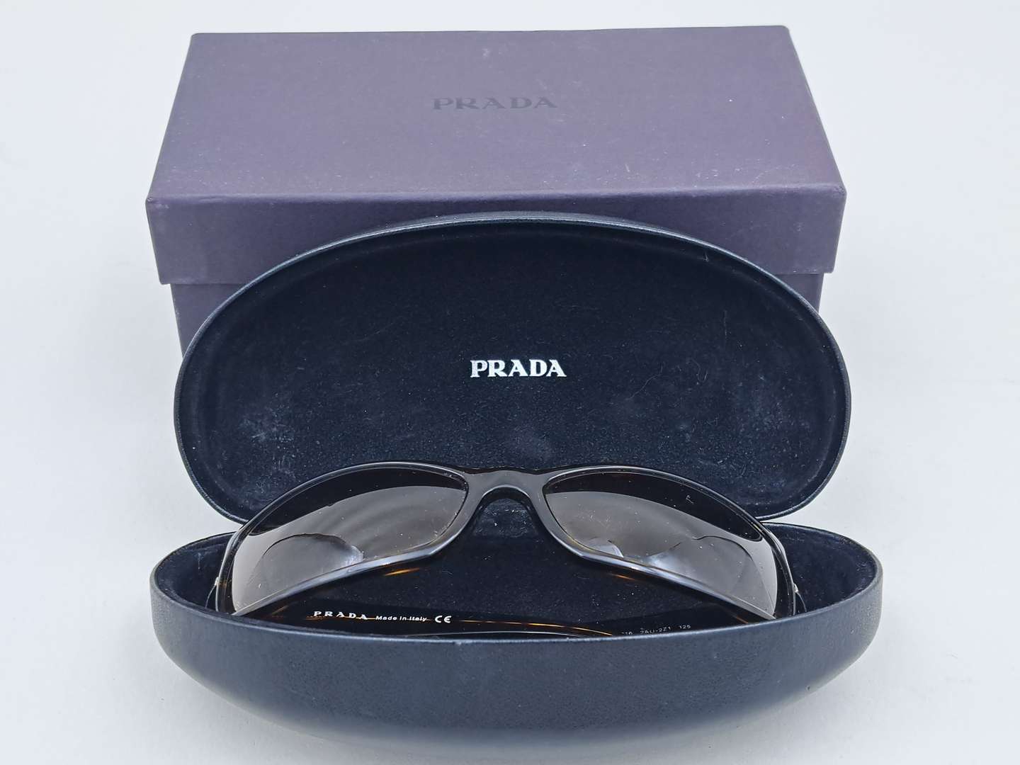 <p>PRADA, Italian made Tortoiseshell Sunglasses</p>