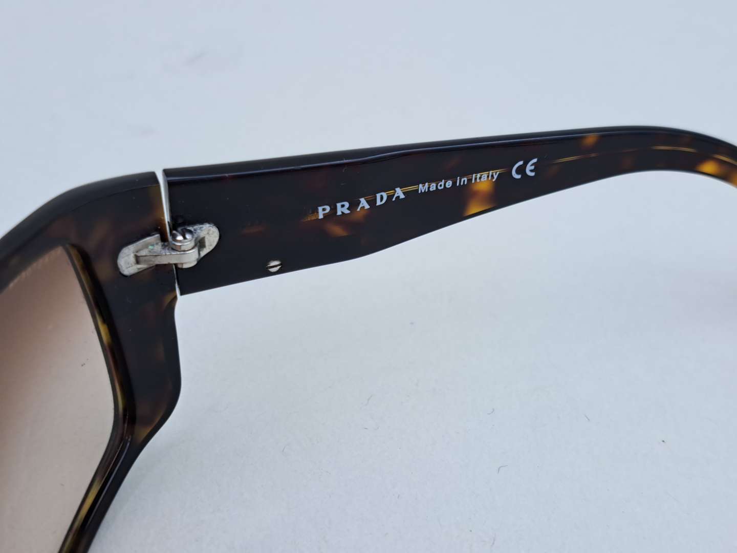 <p>PRADA, Italian made Tortoiseshell Sunglasses</p>