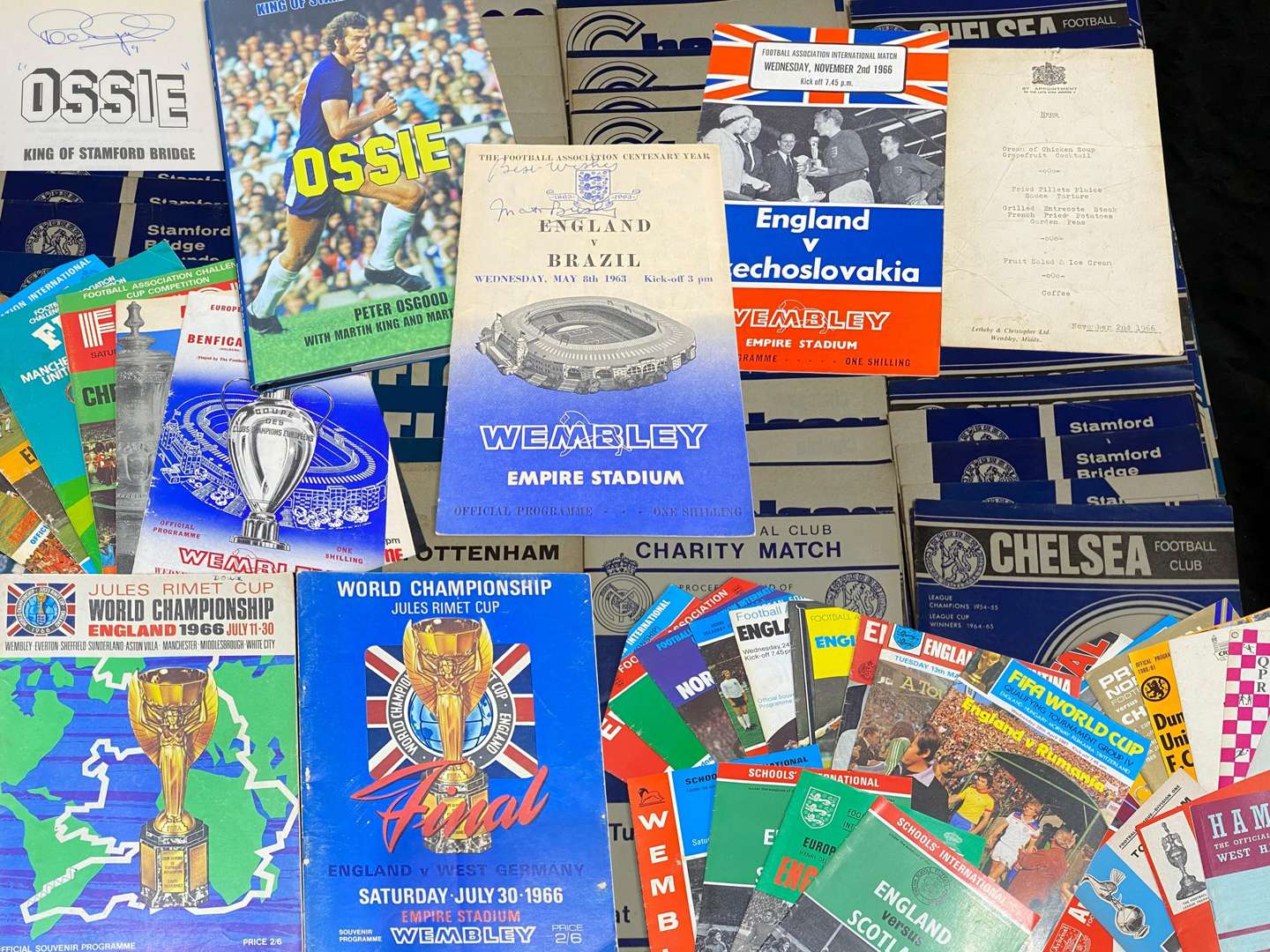 <p>Entered in our April auction selection of classic football programs including 1966 World Cup</p>