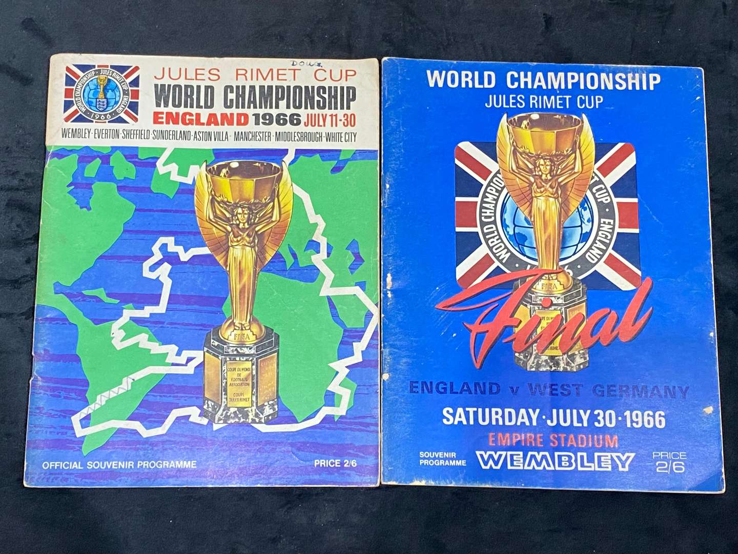 <p>Entered in our April auction selection of classic football programs including 1966 World Cup</p>