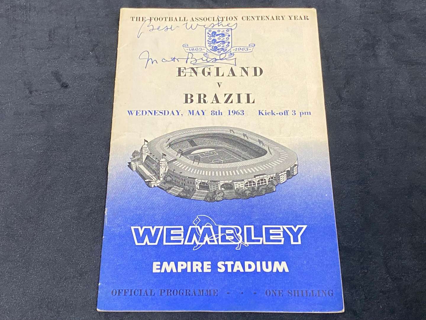 <p>Entered in our April auction selection of classic football programs including 1966 World Cup</p>