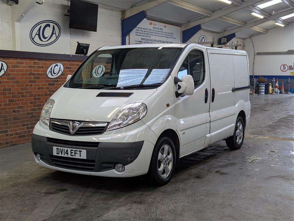 <p>2014 VAUXHALL VIVARO 2700 SPORTIVE CDTI</p>