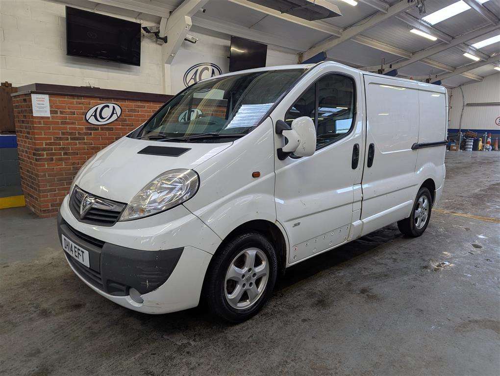 <p>2014 VAUXHALL VIVARO 2700 SPORTIVE CDTI</p>