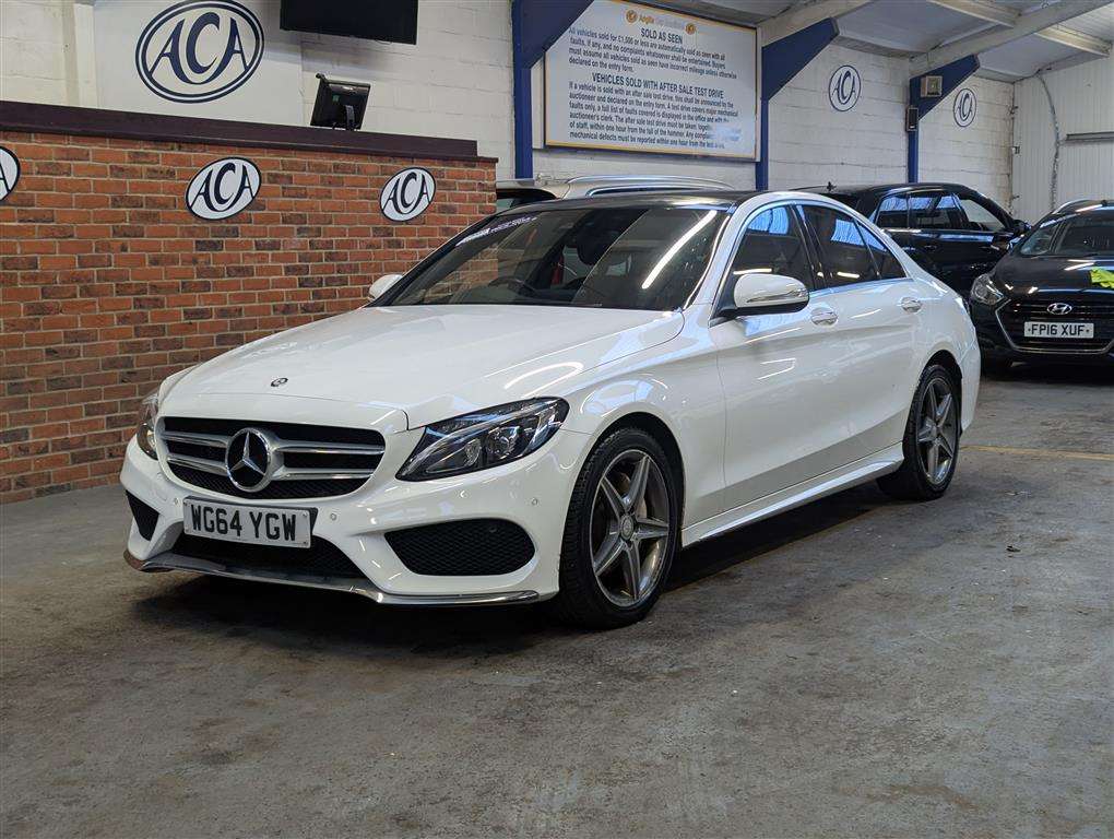 <p>2015 MERCEDES-BENZ C220 AMG LINE PREM + BLUE</p>