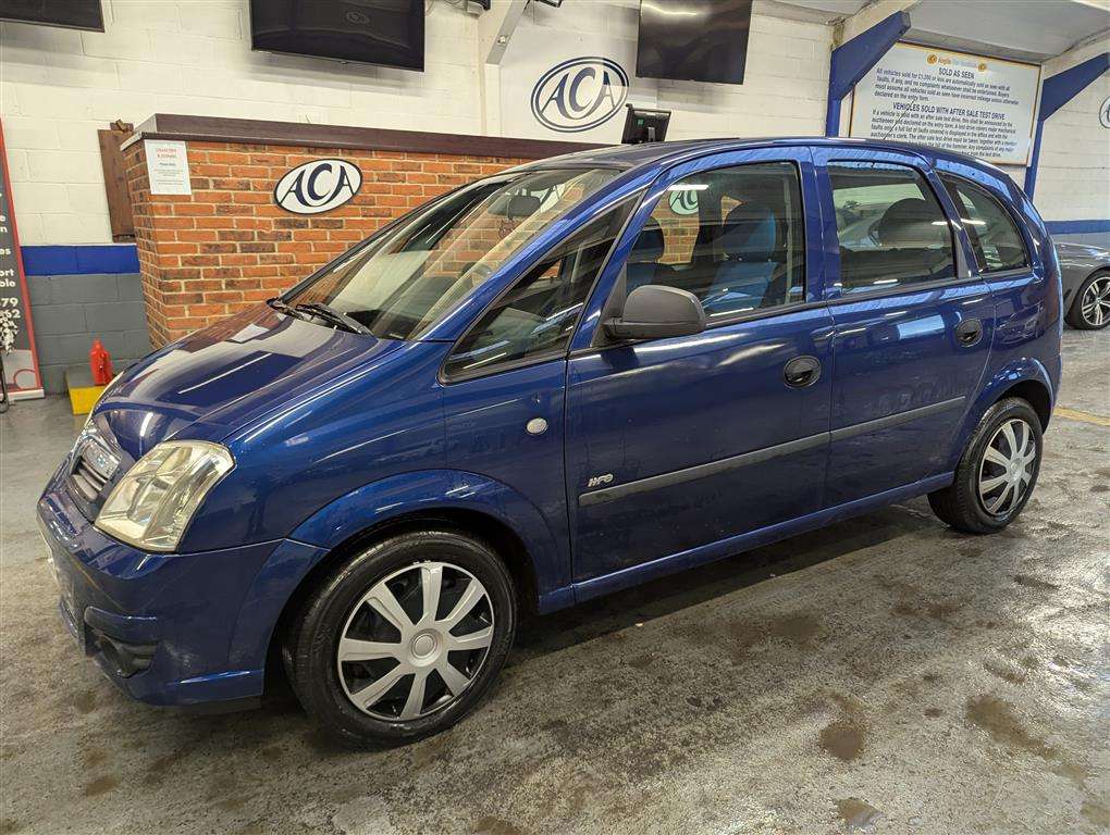 <p>2009 VAUXHALL MERIVA LIFE AC 16V T-PORT</p>