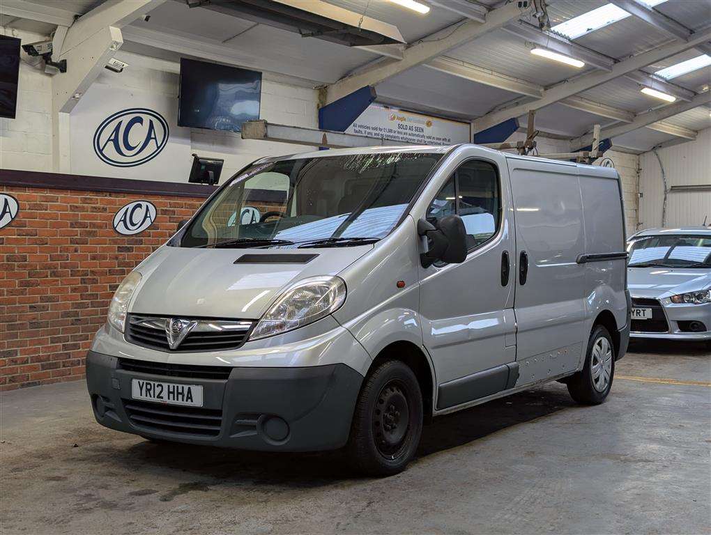 <p>2012 VAUXHALL VIVARO 2700 CDTI 113 SWB</p>