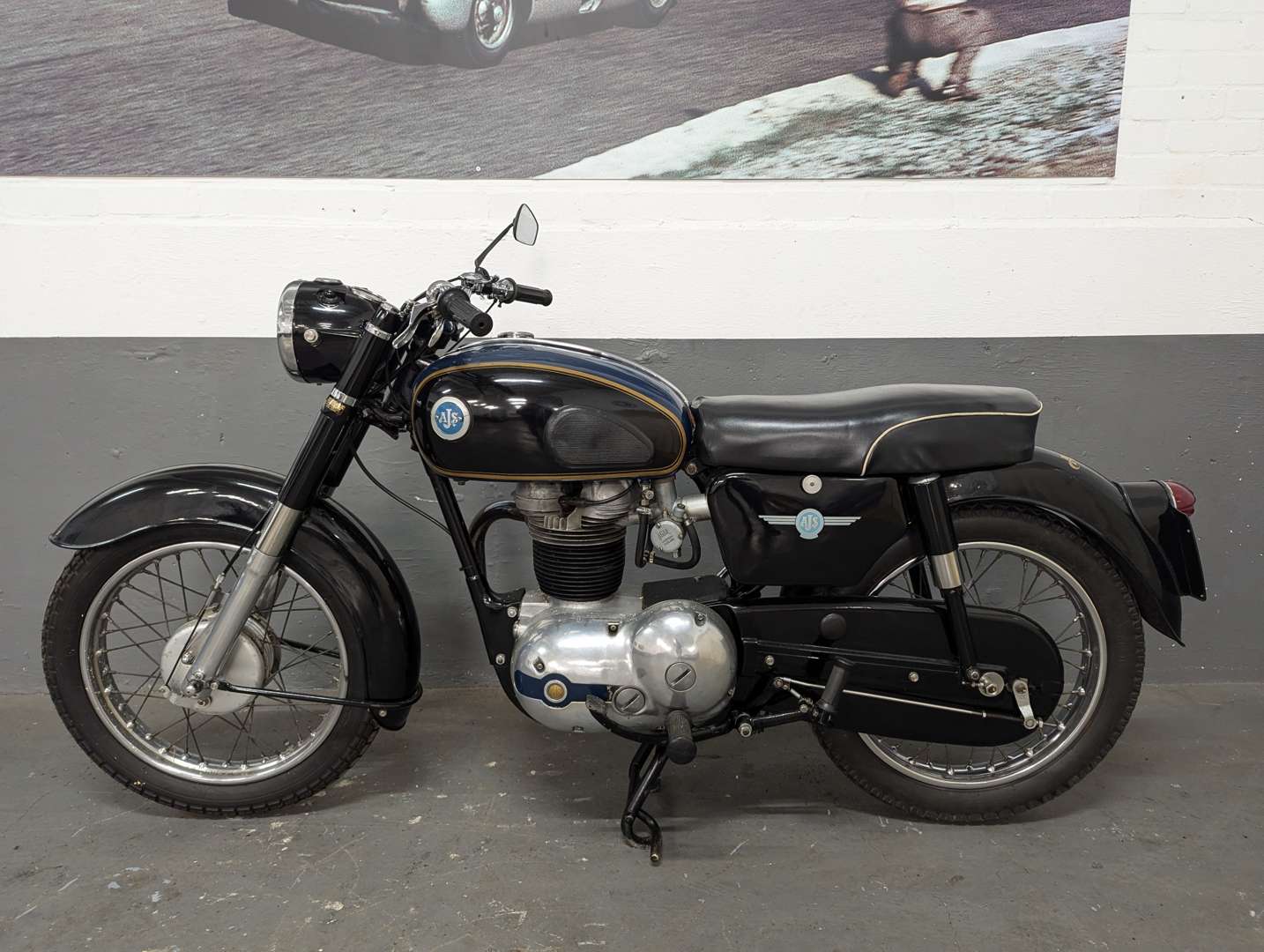 <p>1961 AJS MODEL 8 350CC</p>